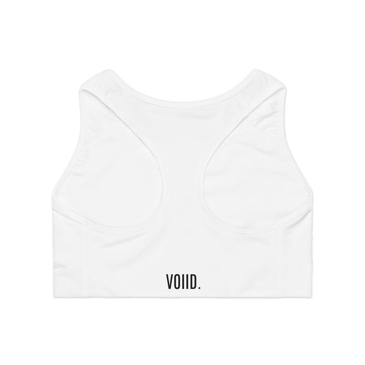 VOIID. | White Racerback Athletic Sports Bra