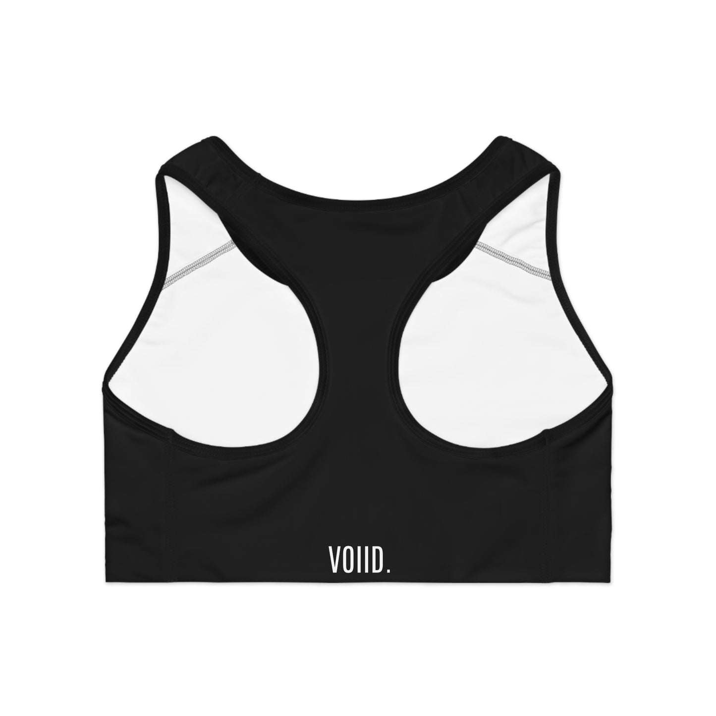 VOIID. | Black Racerback Activewear Sports Bra