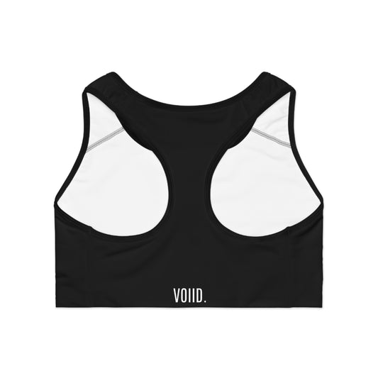 VOIID. | Black Racerback Activewear Sports Bra