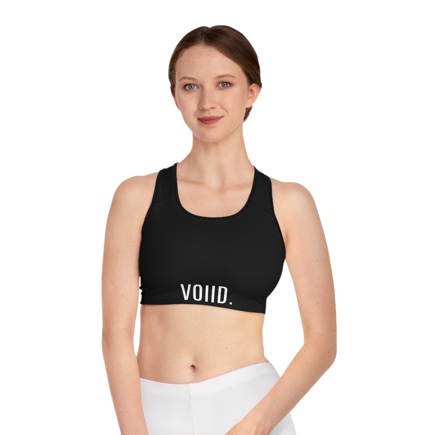 VOIID. | Black Racerback Activewear Sports Bra
